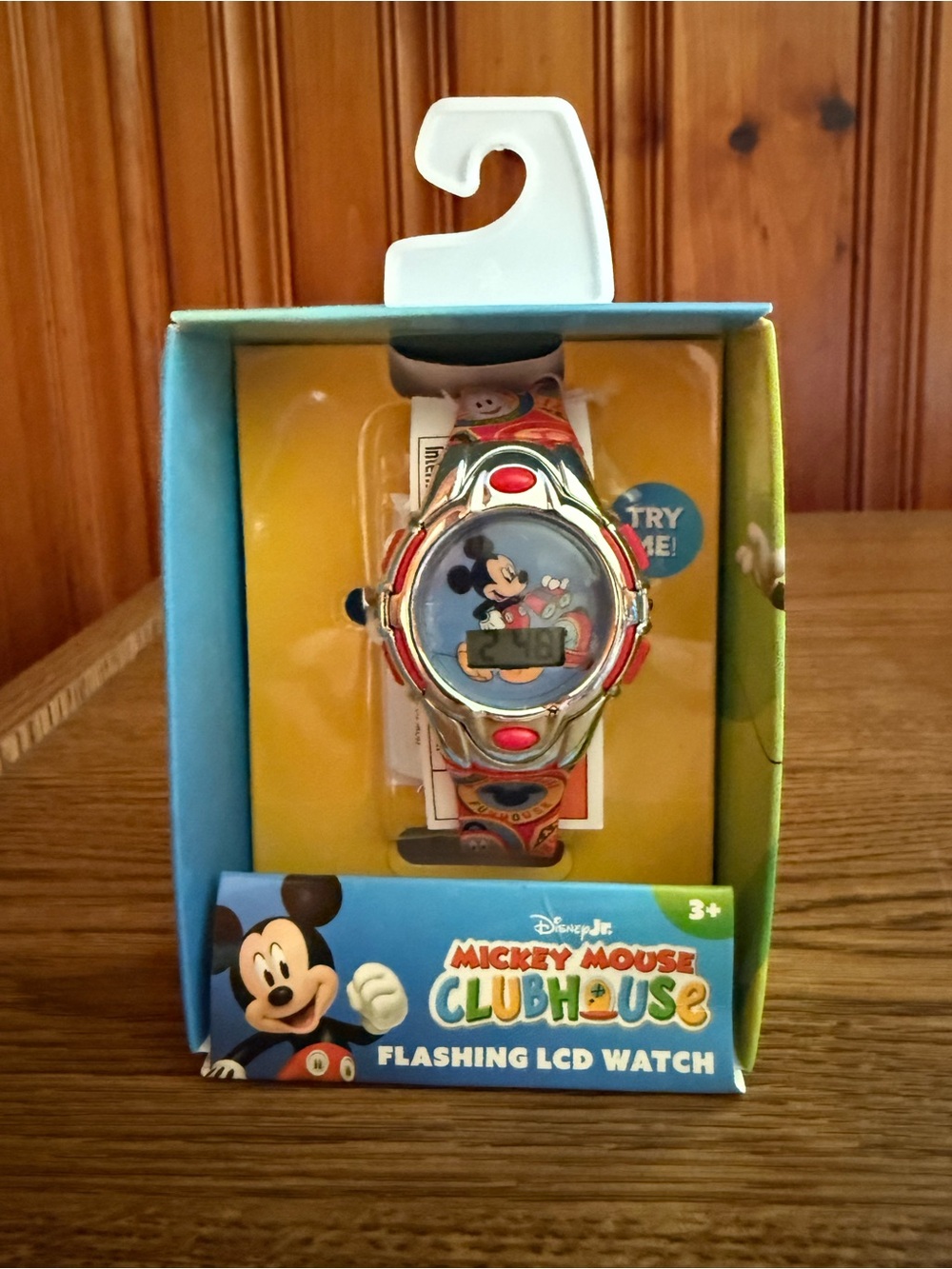 Disney Mickey Mouse Clubhouse Multicolor Kids LCD Flashing Watch